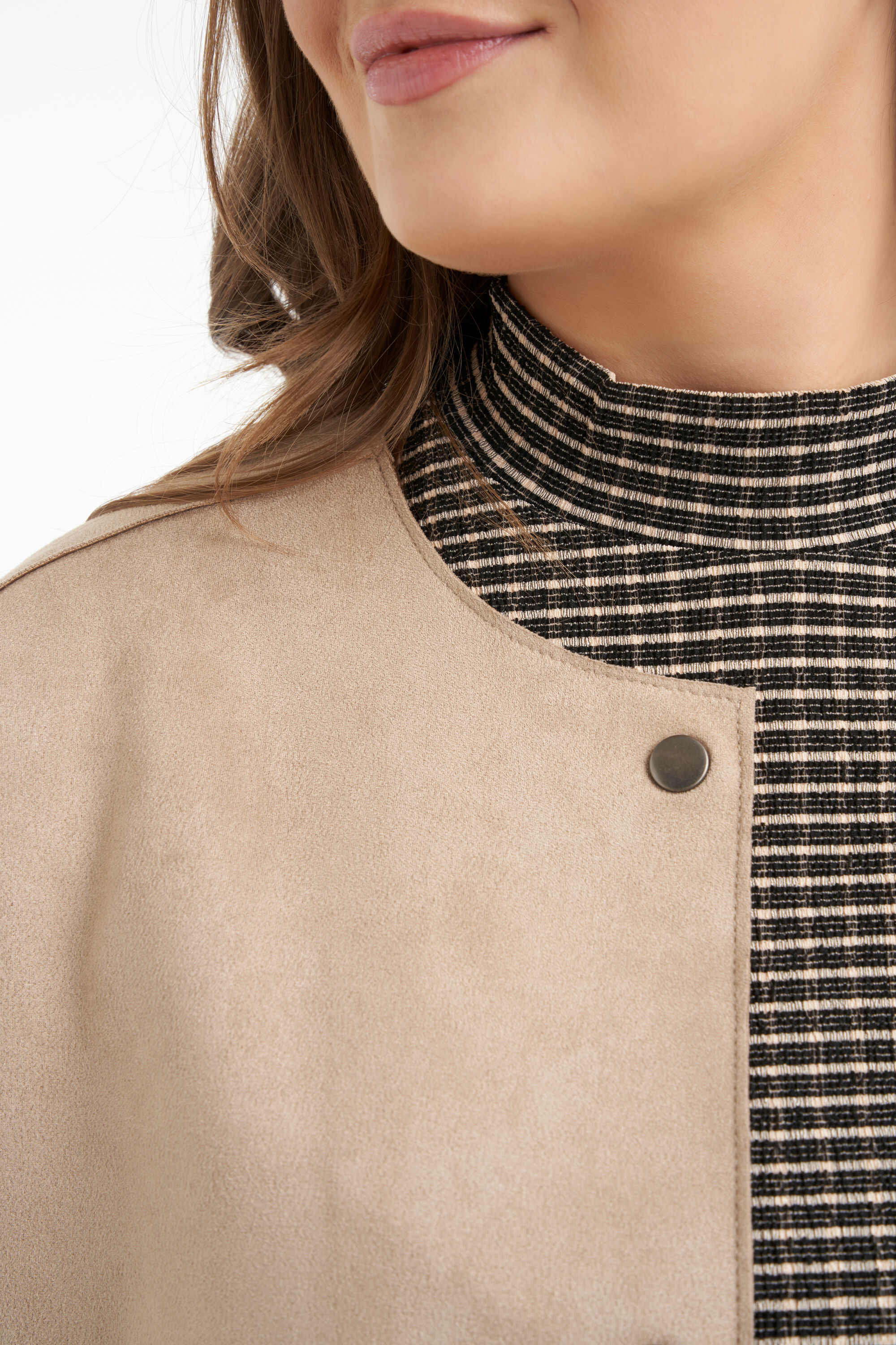 Chaqueta de antelina image number 6