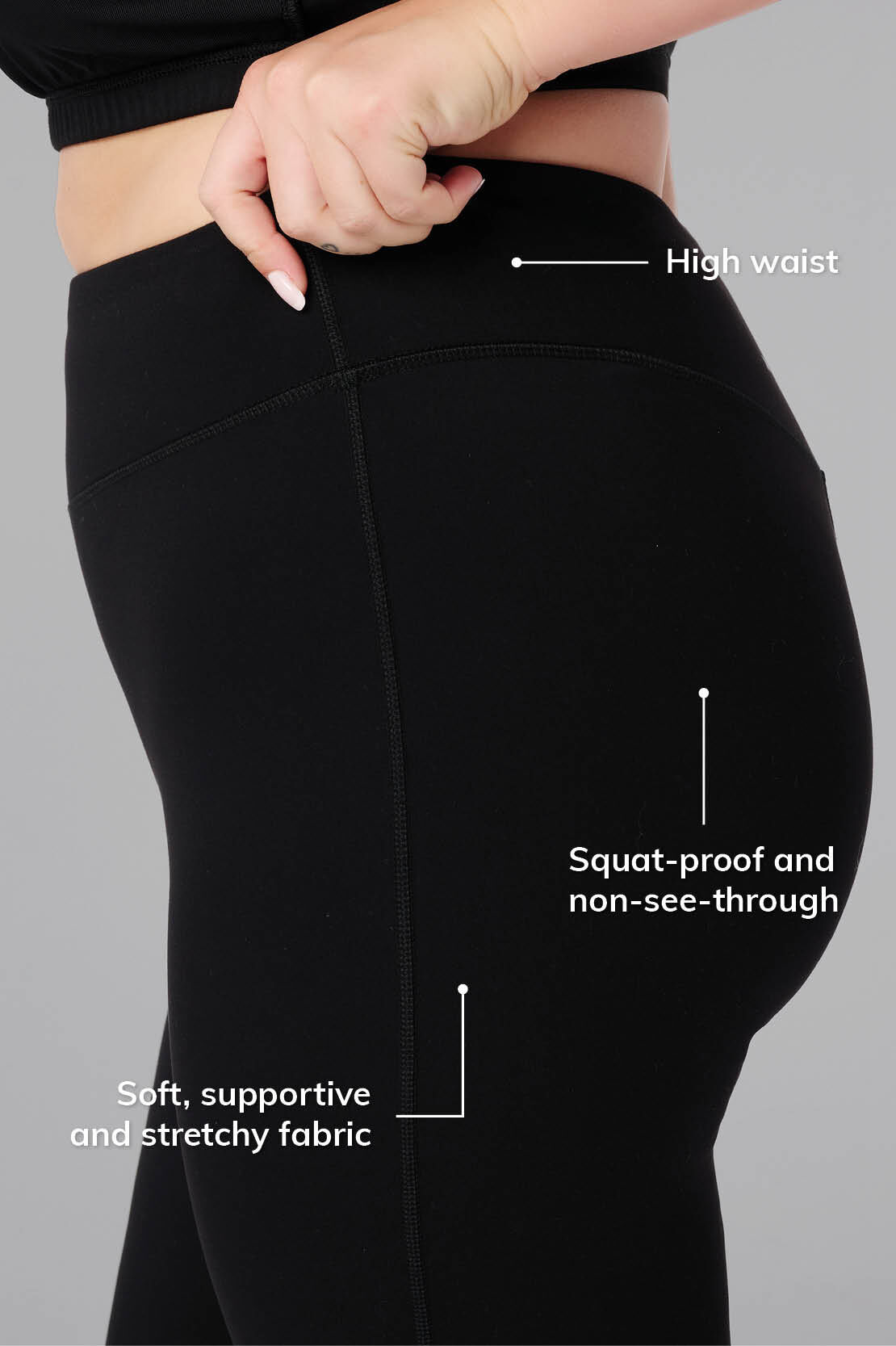 Leggings deportivos capri image number 3