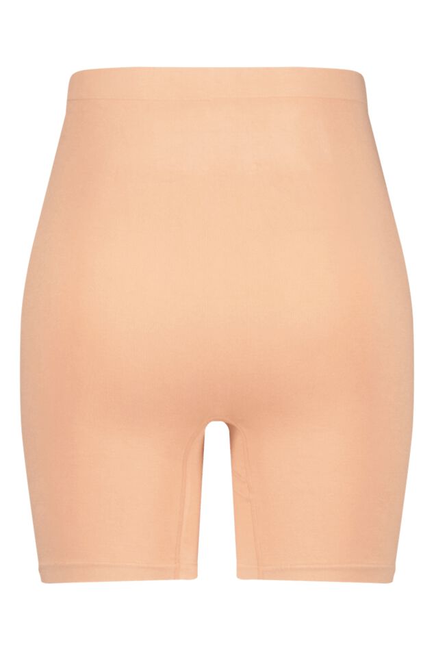 Paquete de 2 shorts ciclistas sin costuras image number 2