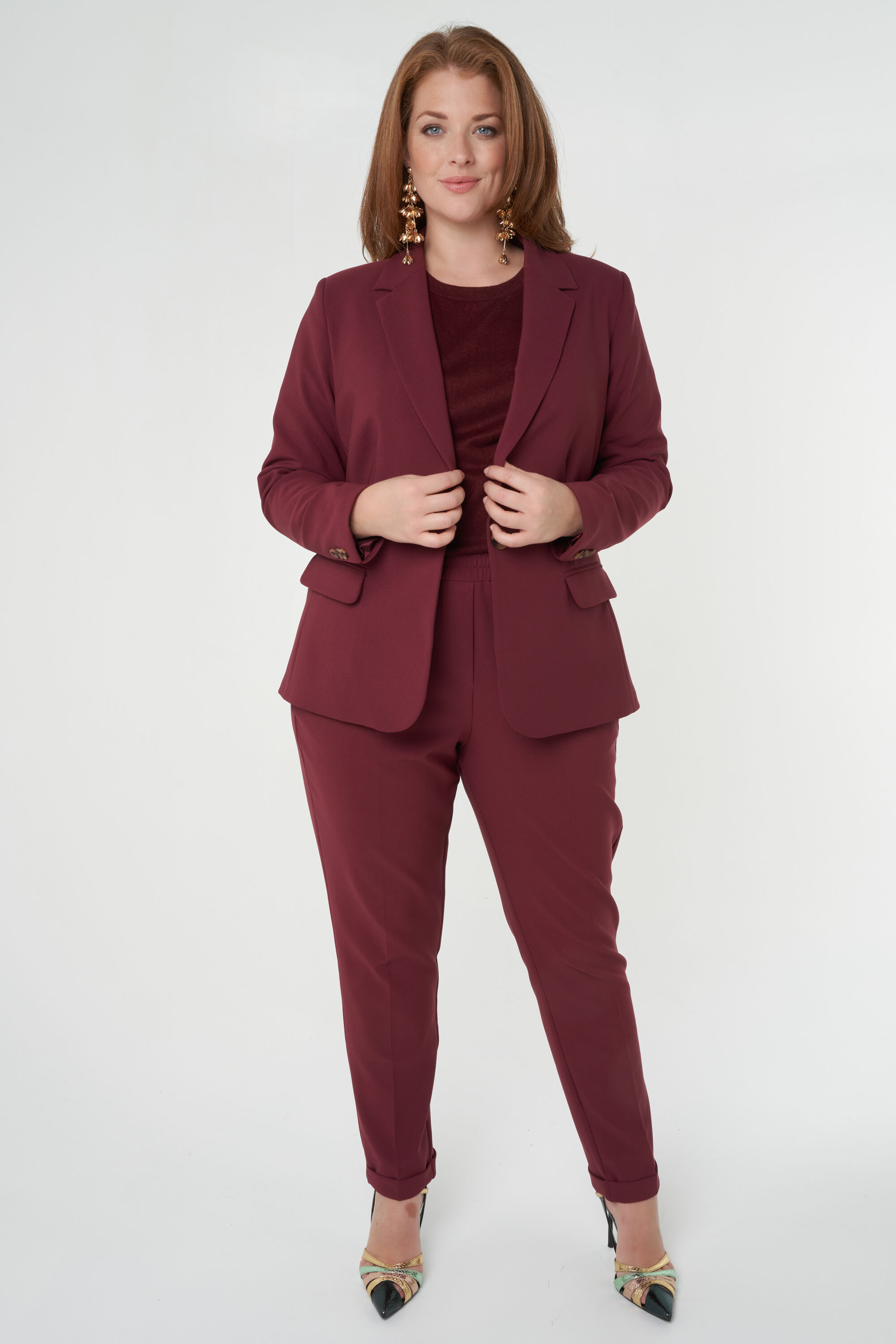 Blazer con cierre de bot&oacute;n image number 7