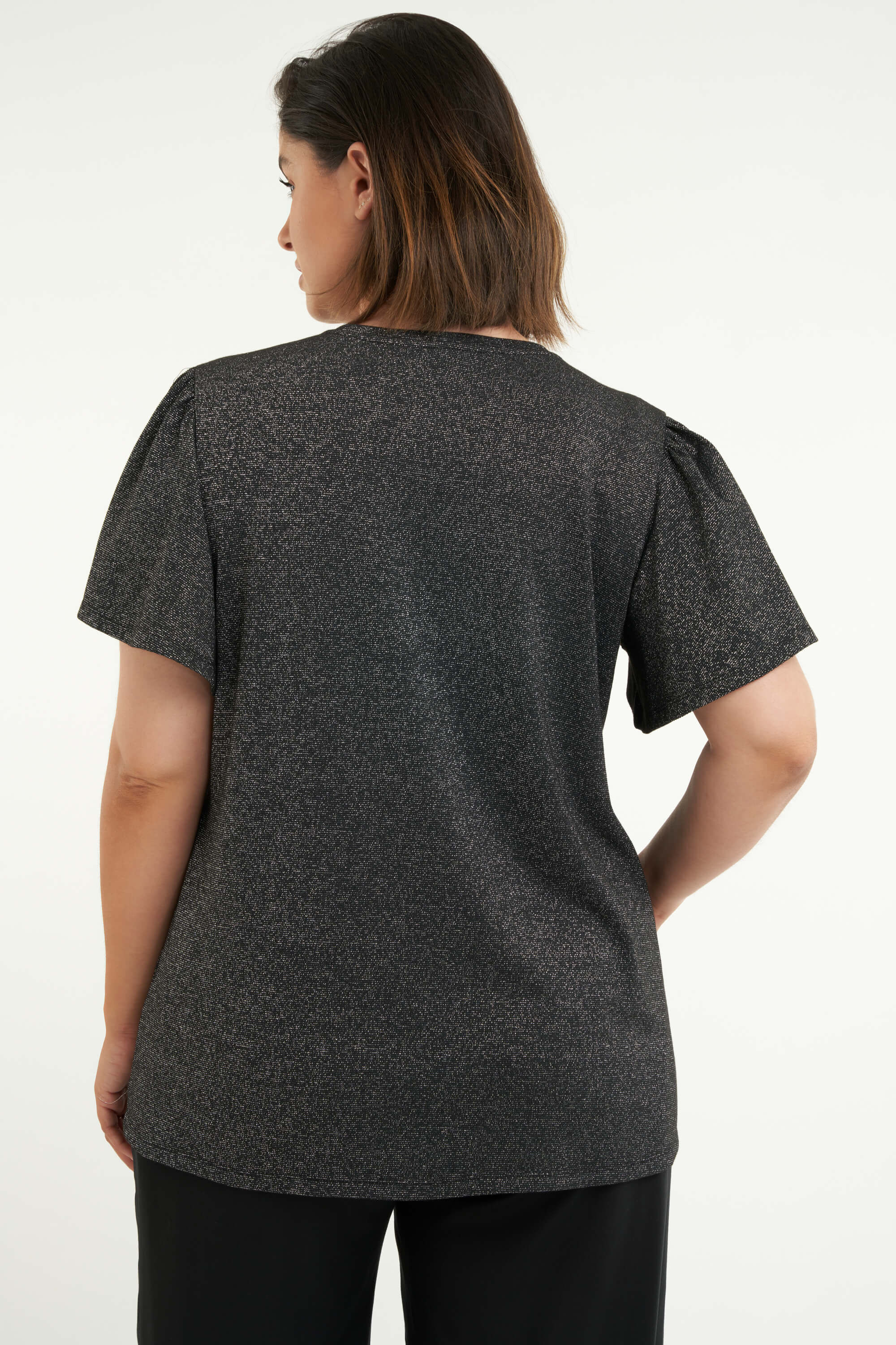 Top con purpurina image number 4