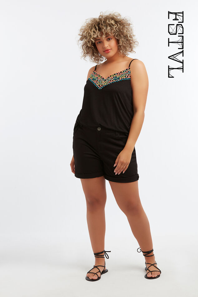 Top bordado image number 0