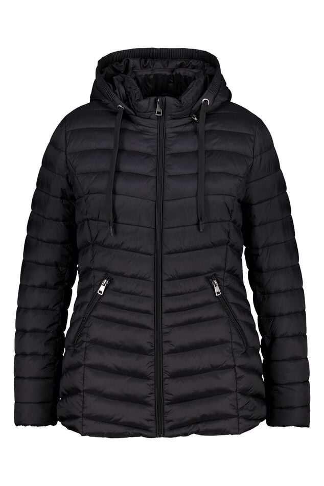 Chaqueta acolchada con capucha  image number 1