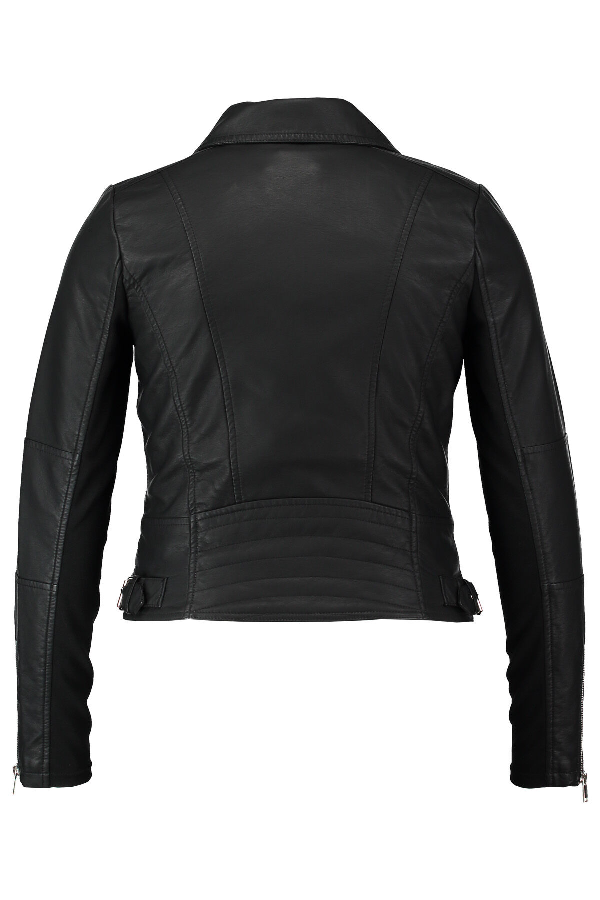 Chaqueta de cuero sint&eacute;tico con tachuelas image number 2