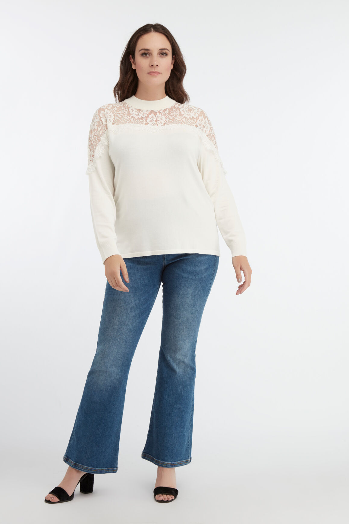 Jersey con encaje image number 5