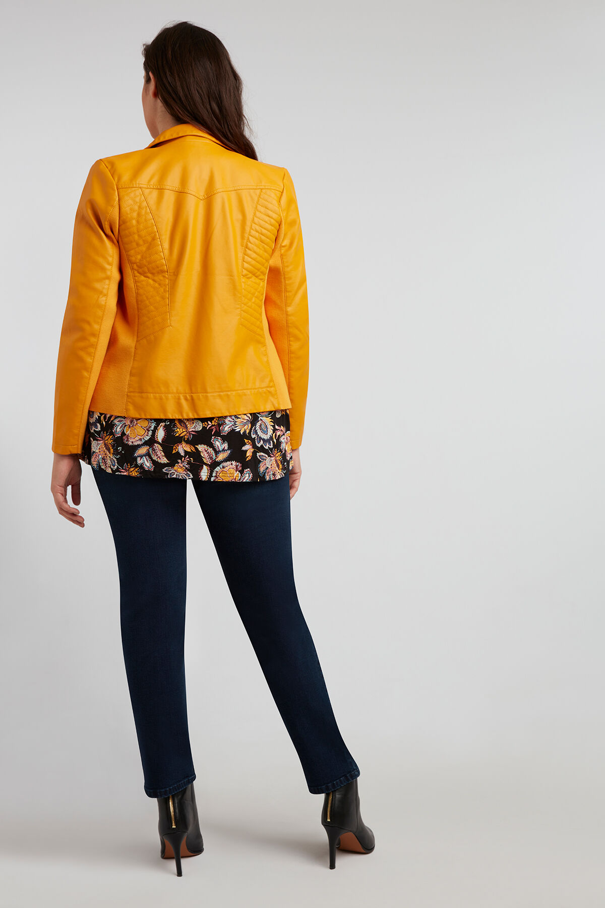 Chaqueta de cuero PU image number 4