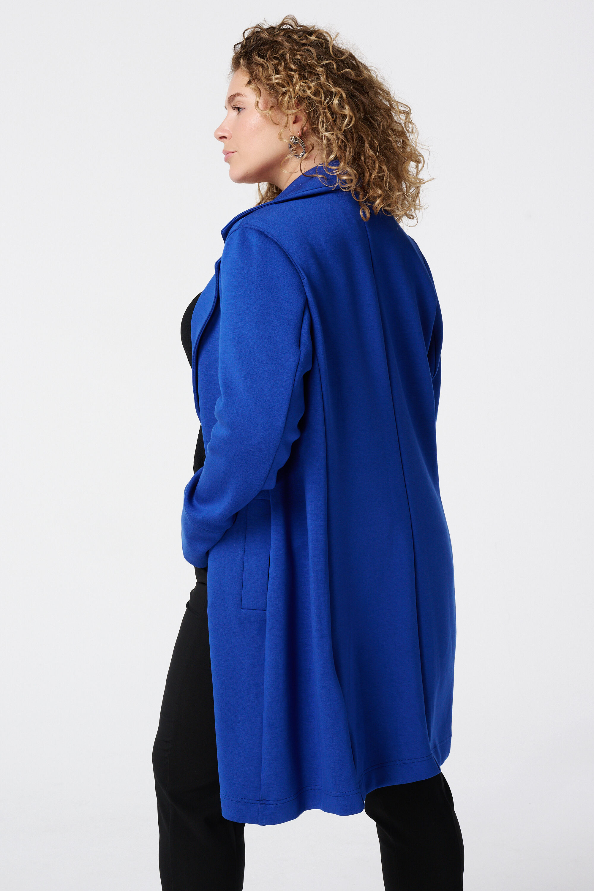 Abrigo con cierre con botones image number 3