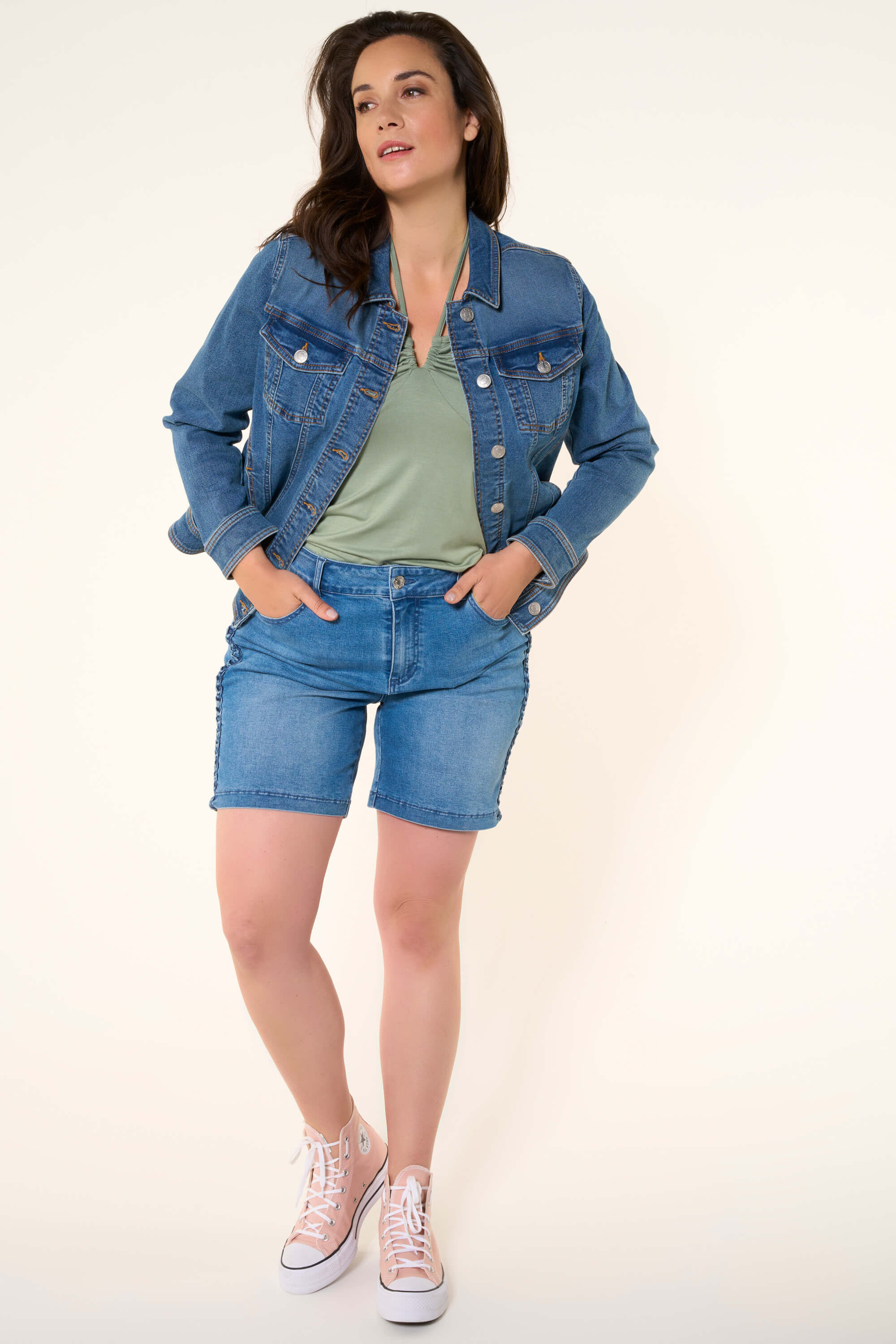 Chaqueta de mezclilla image number 5