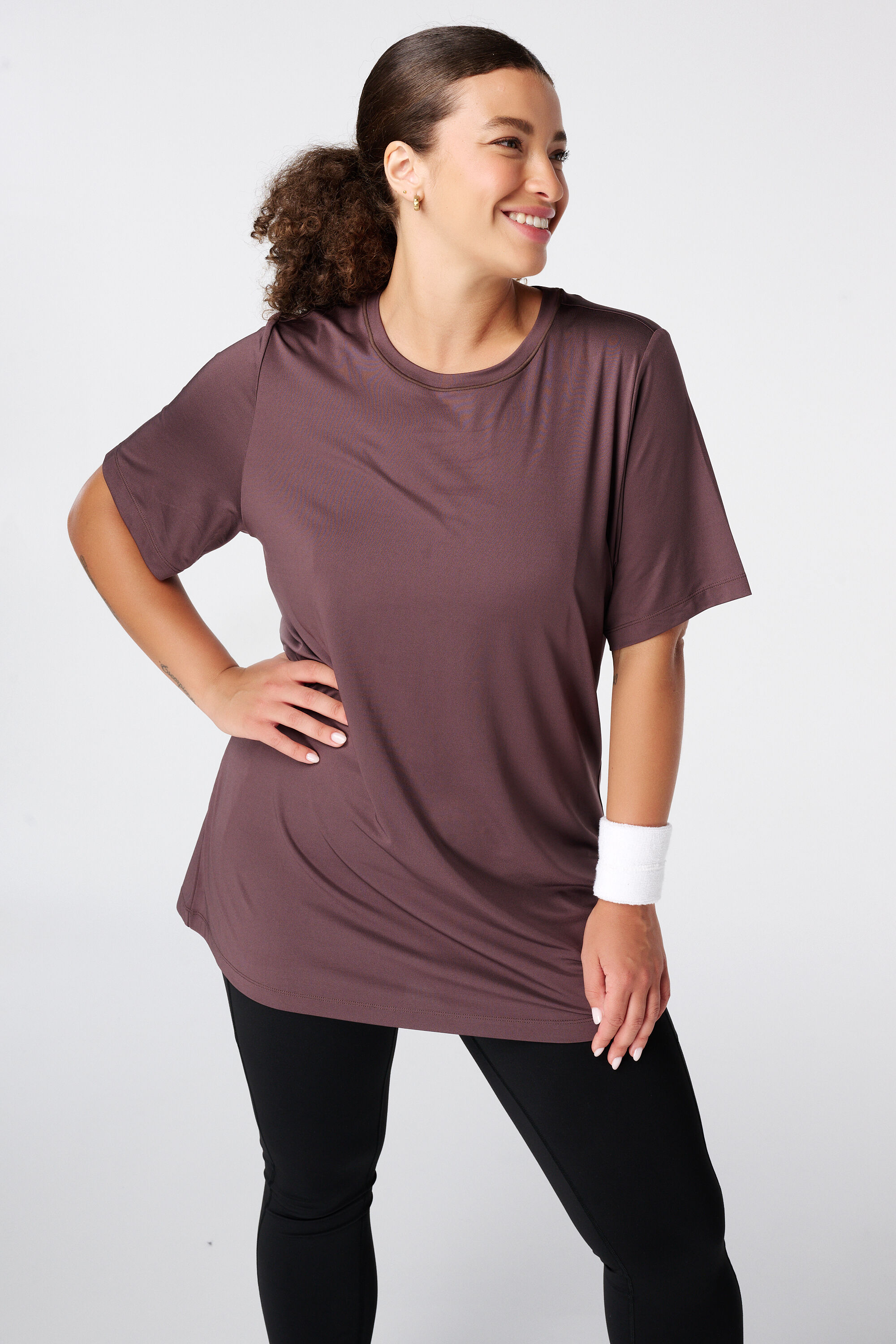 Camiseta deportiva larga
