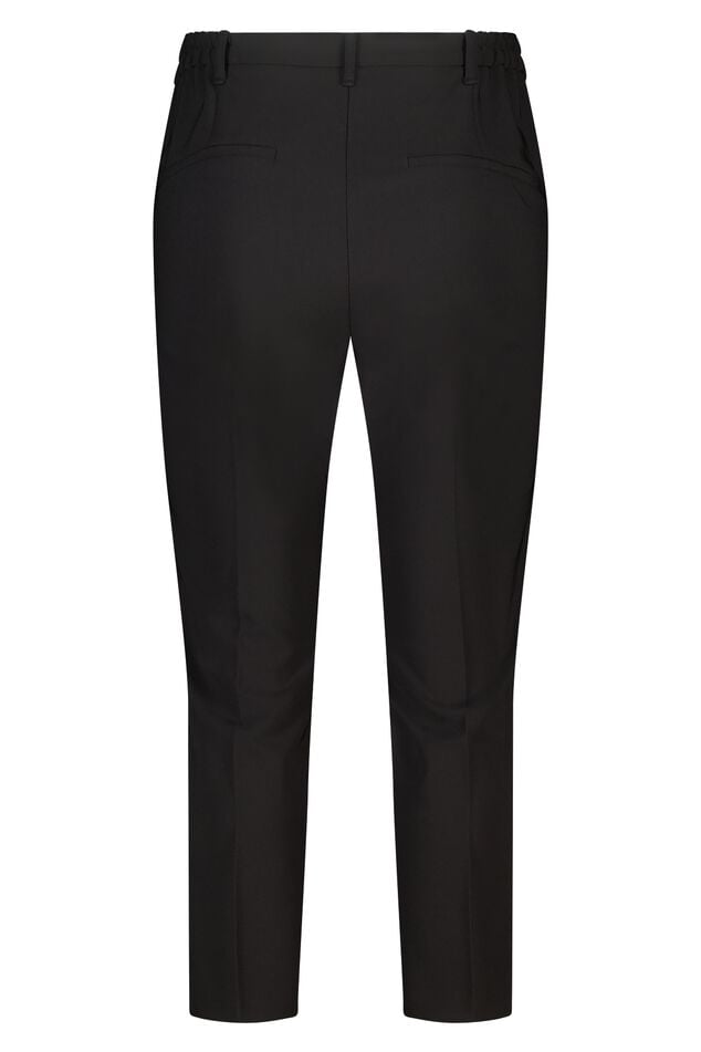Pantalón recto con cintura elástica image number 1