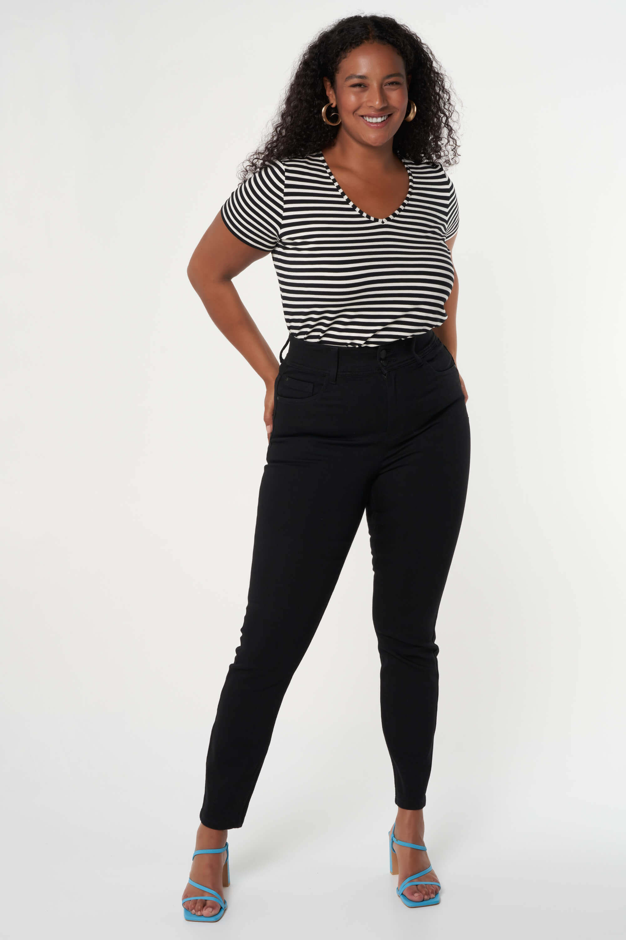 Vaqueros SCULPTS de corte pitillo moldeadores image number 7