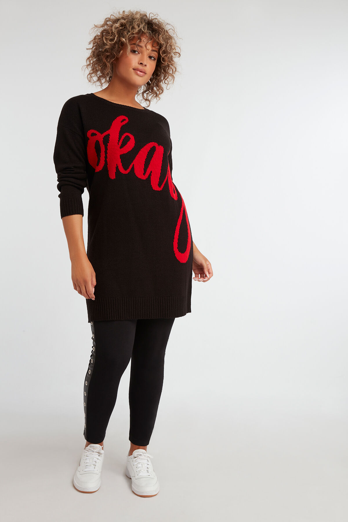 T&uacute;nica de punto con mensaje  image number 5