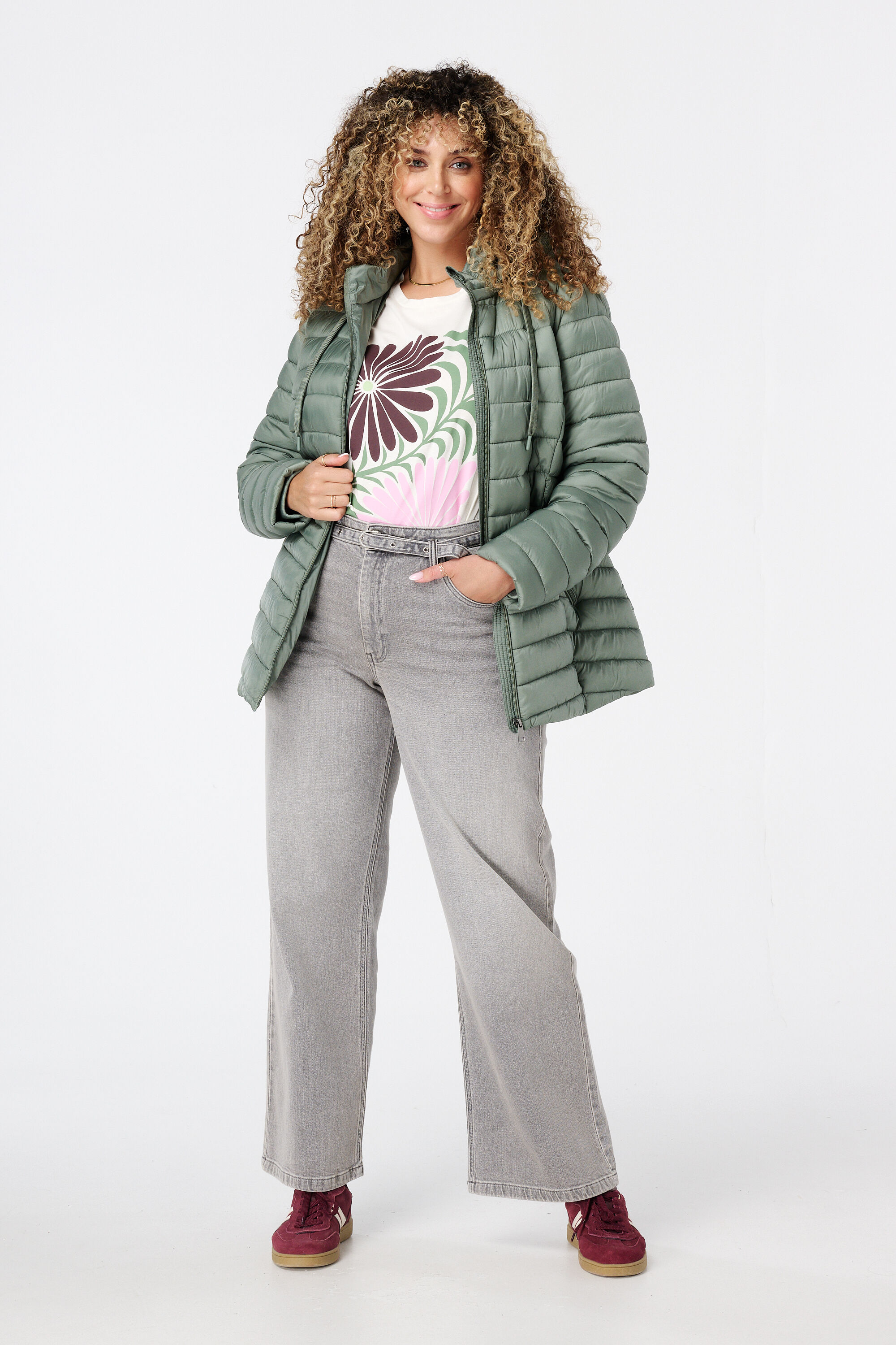 Chaqueta ligeramente acolchada image number 5