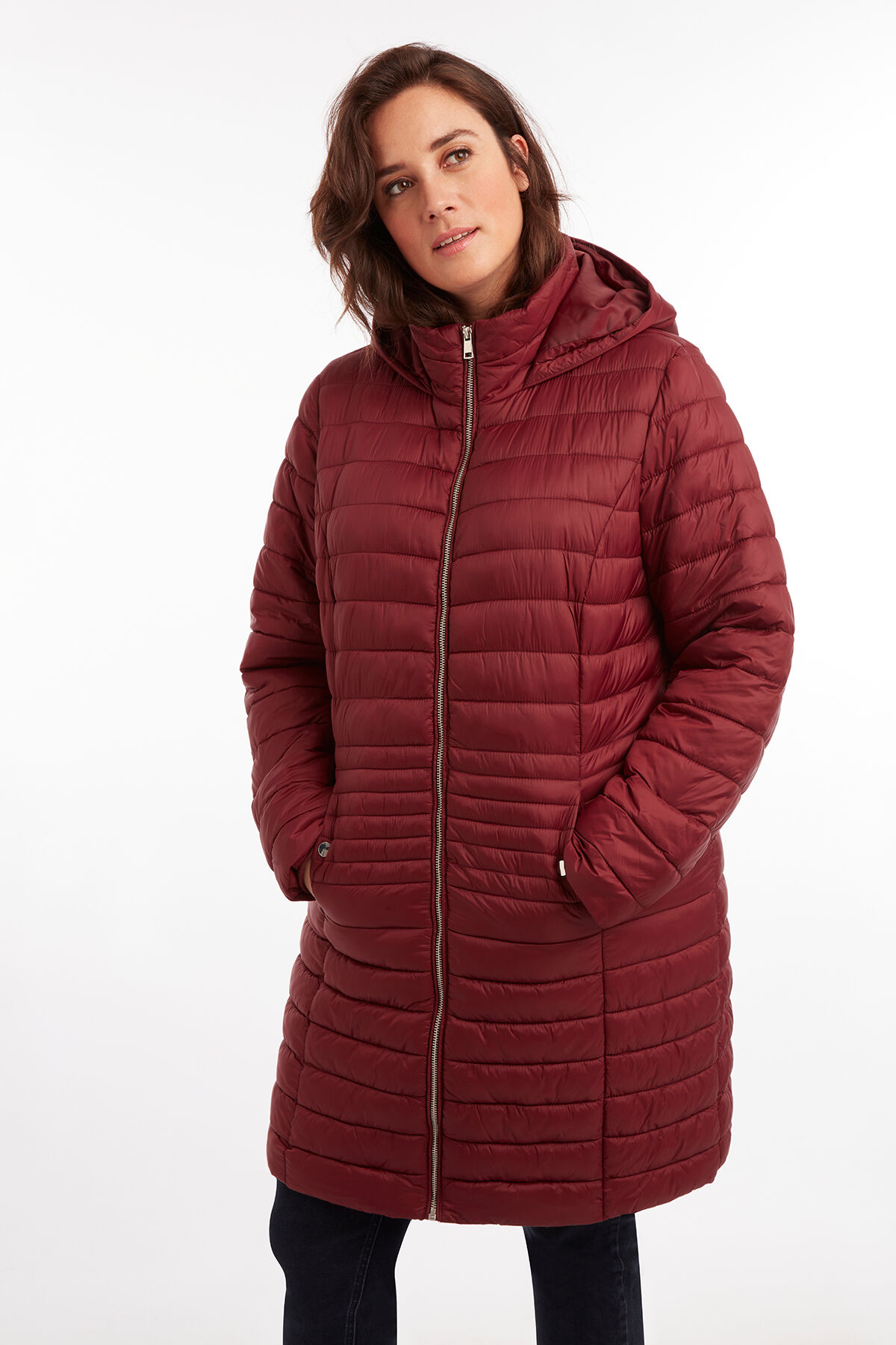 Parka ligeramente acolchada image number 4