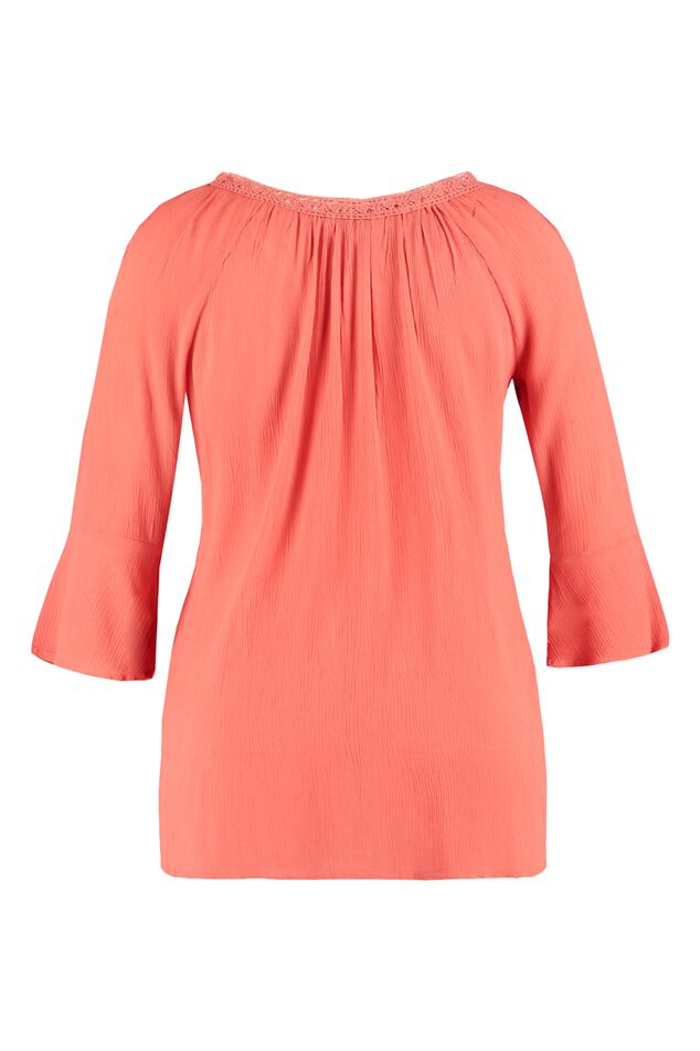 Blusa con manga campana image number 2