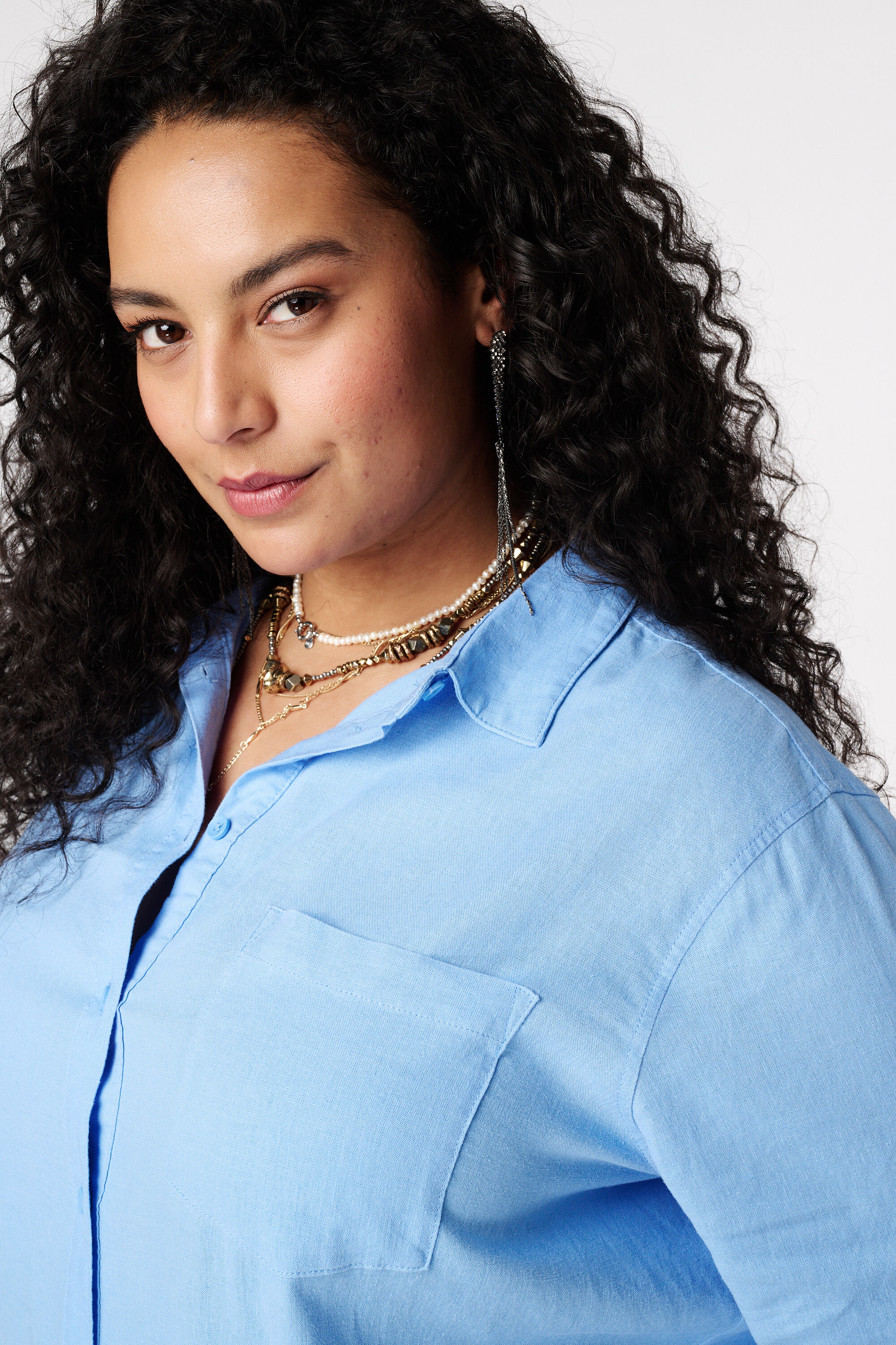 Blusa de lino image number 4