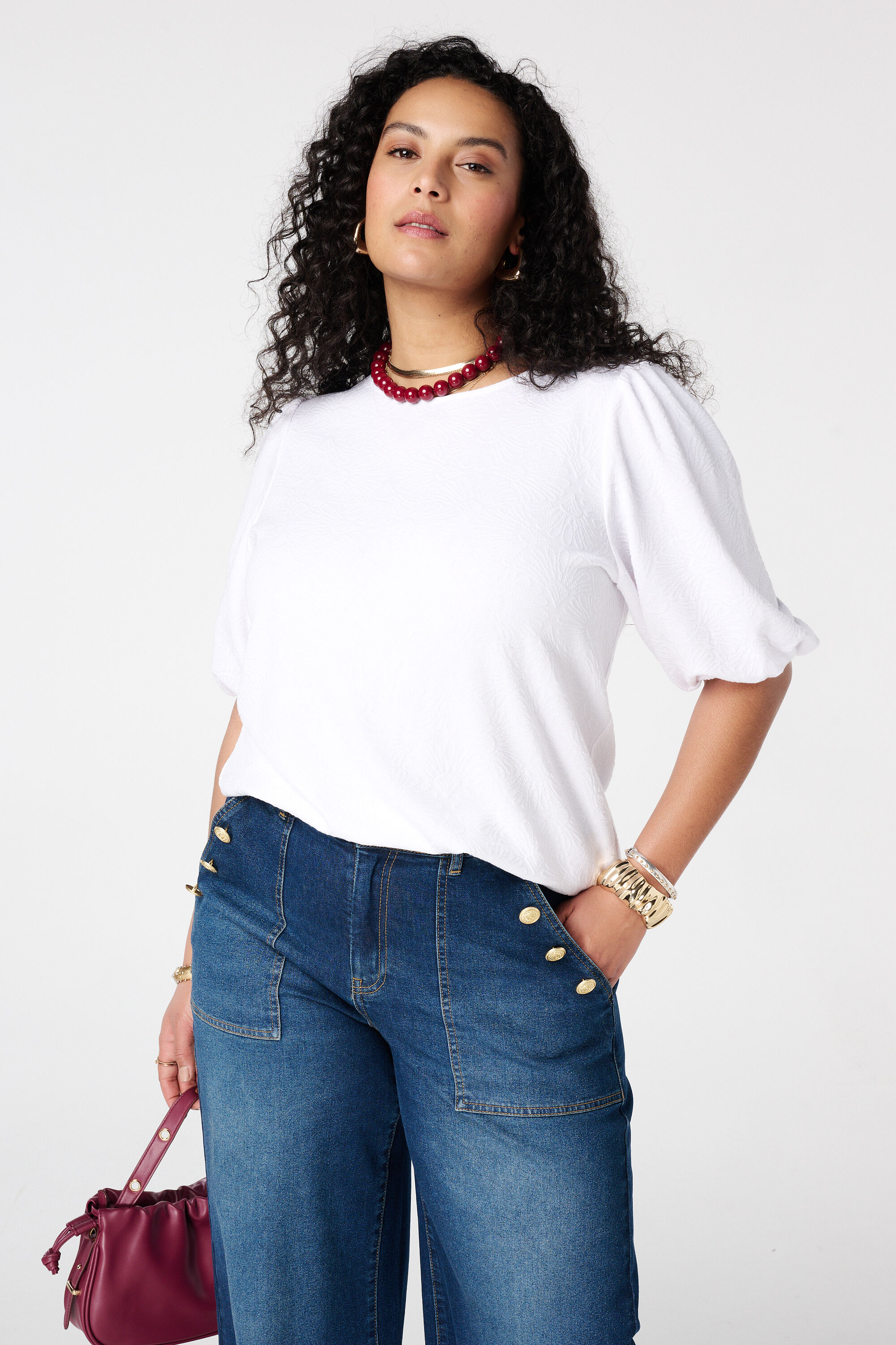 Top con estampado floral