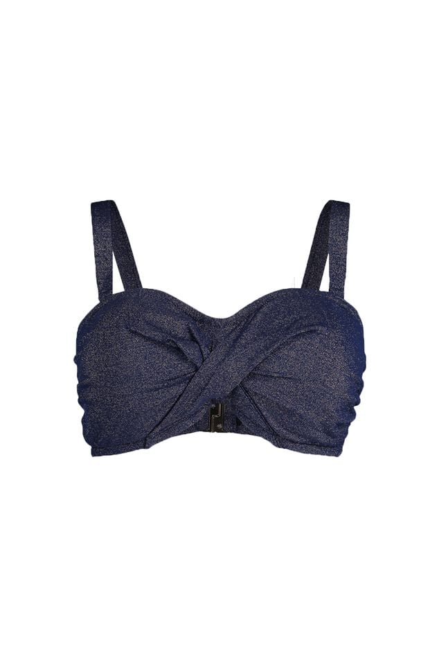 Sapph top tipo bandeau con detalles dorados - Roza Grazia image number 0