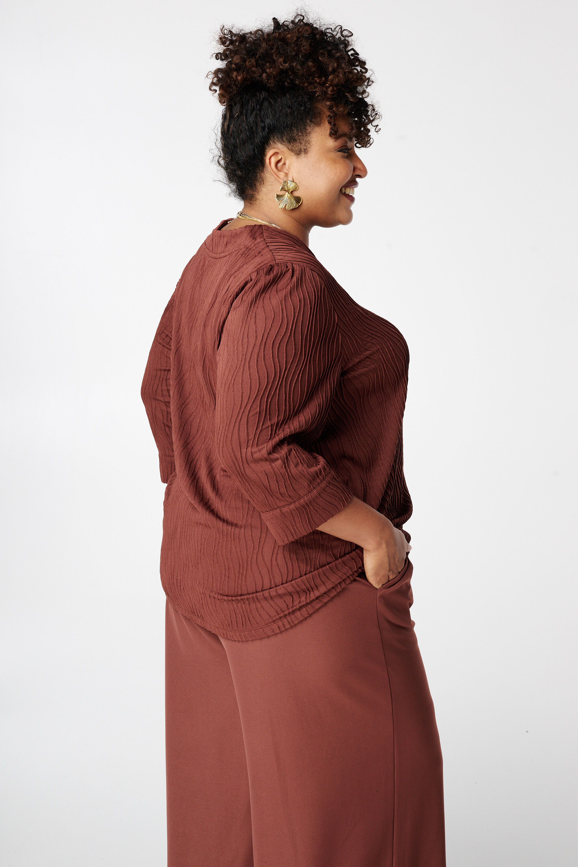 Top con estructura ondulada image number 3