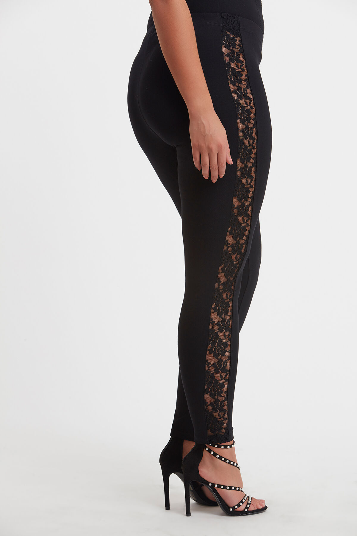 Leggings con encaje image number 3