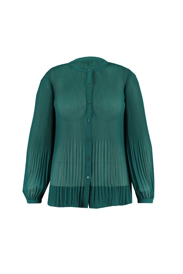 Blusa plisada image number 1