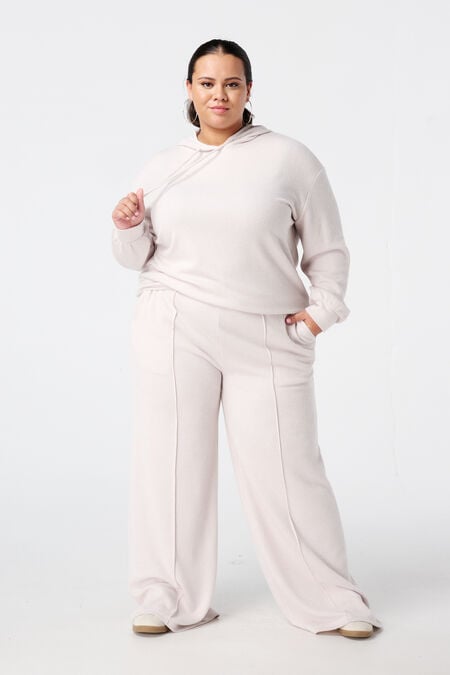Pantalones rectos con cintura elástica Pantalones rectos con cintura elástica