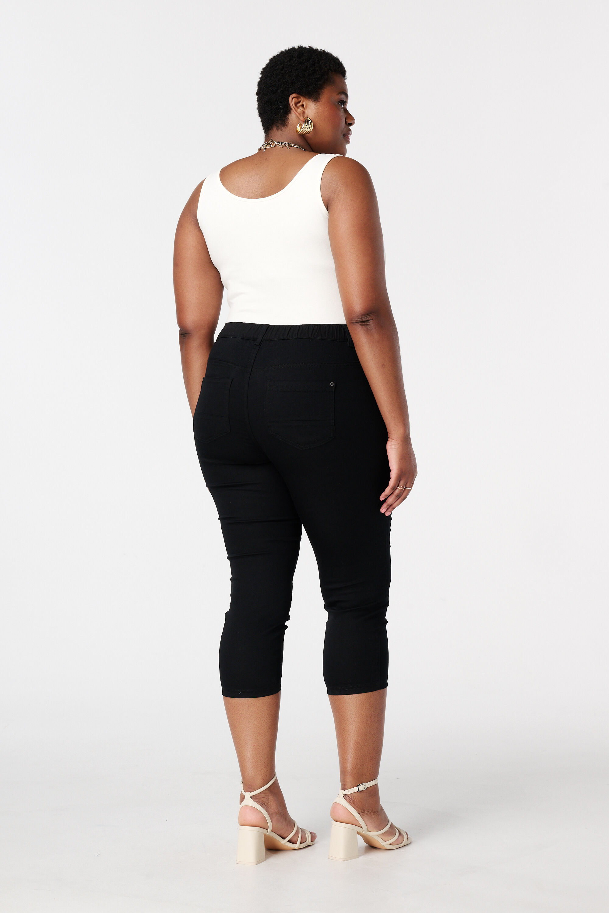 Treggings con aspecto denim image number 3