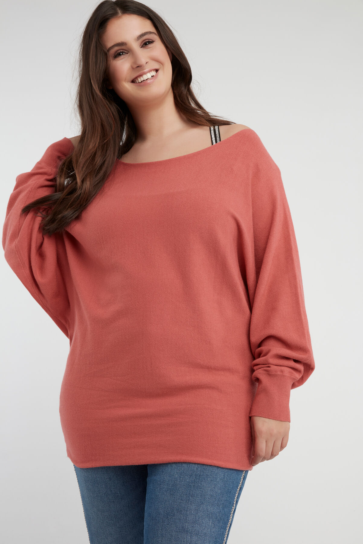 Jersey con manga tipo murci&eacute;lago image number 0