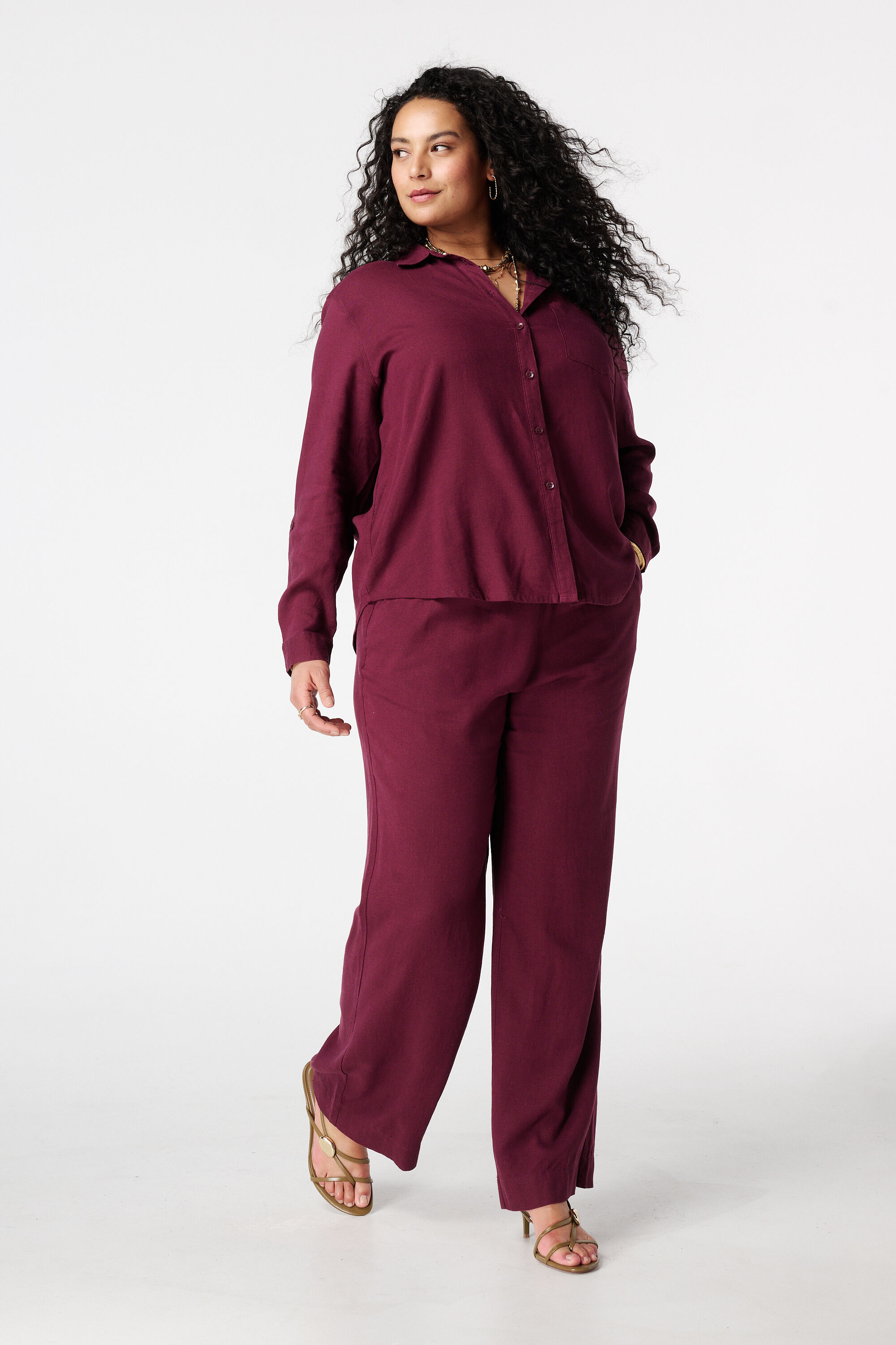 Blusa de lino image number 5