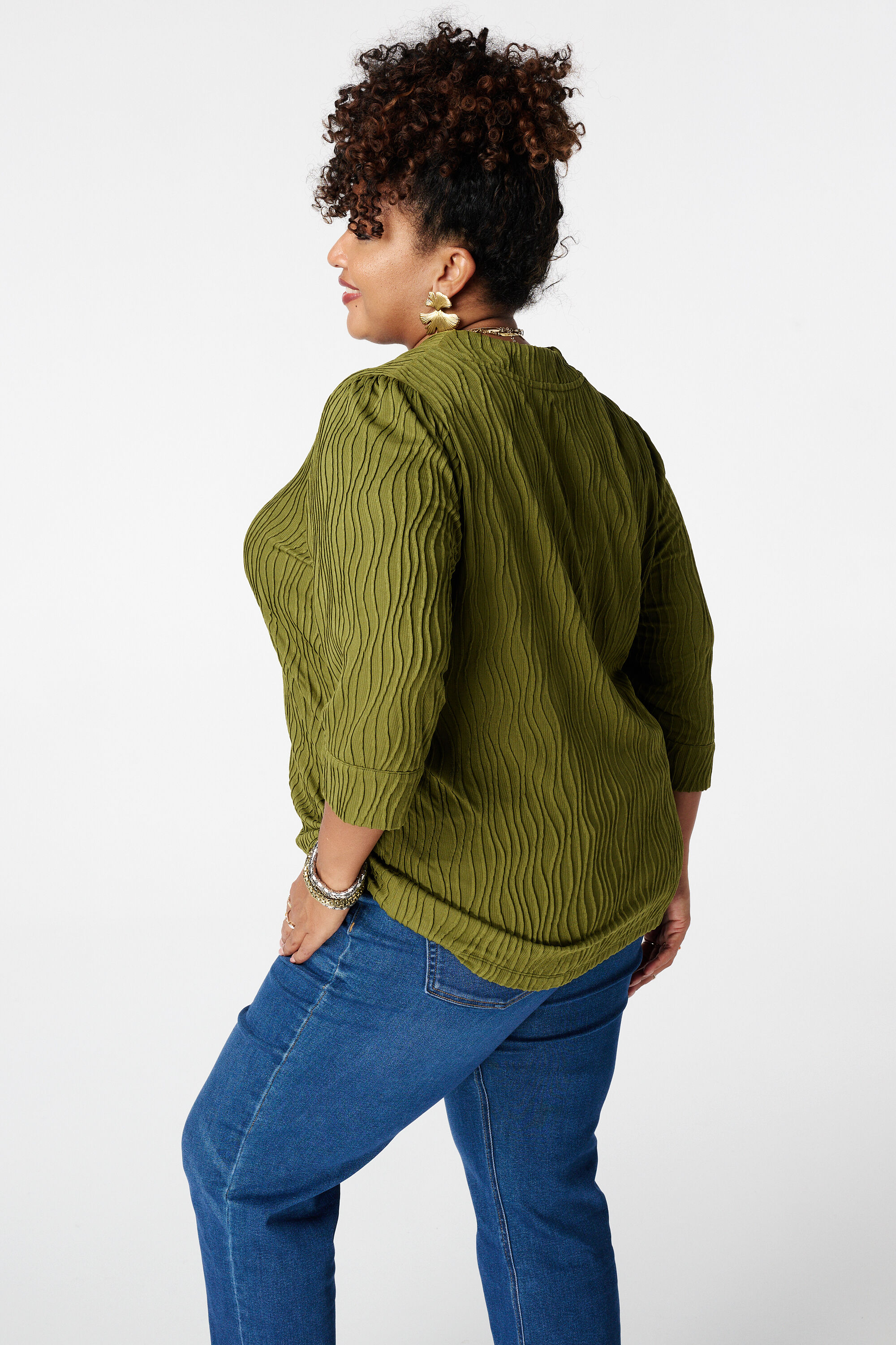 Top con estructura ondulada image number 3