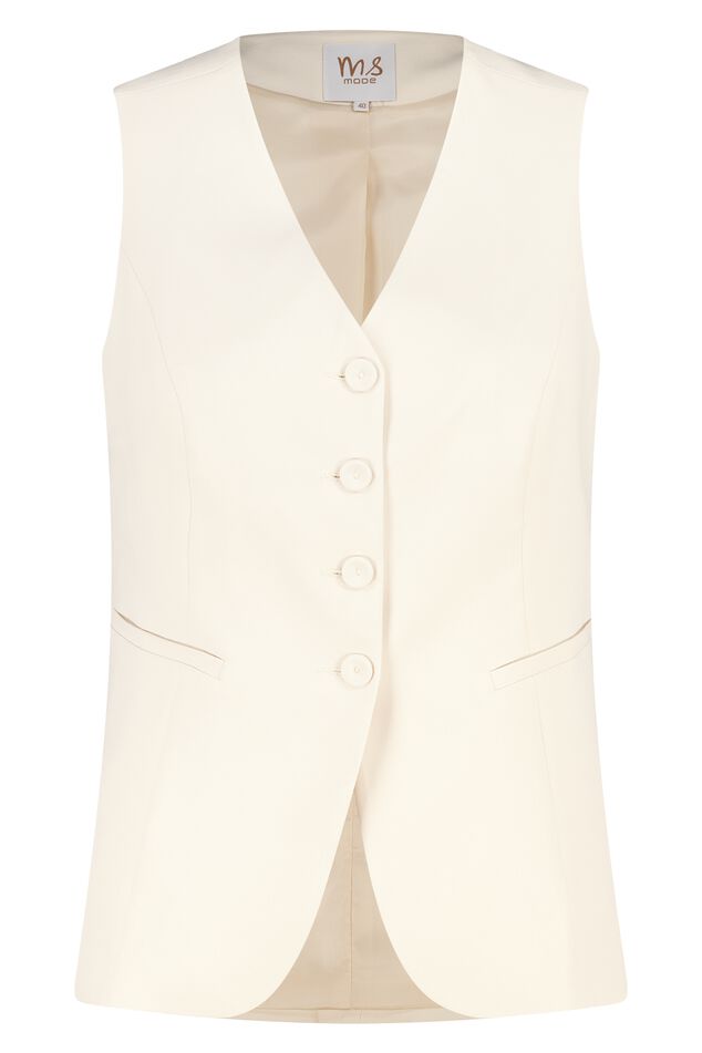 Cárdigan con cierre de botones image number 1