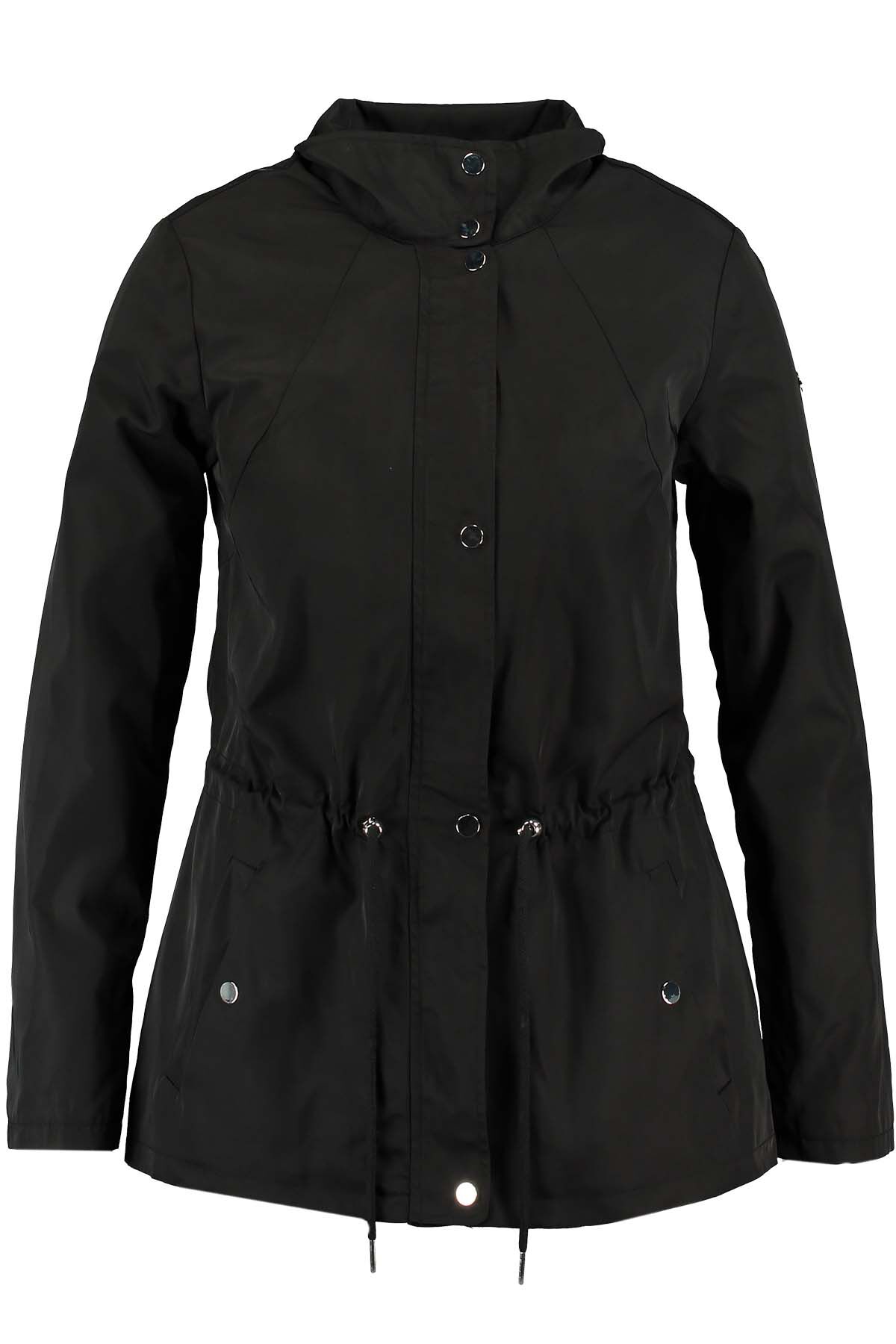 Chaqueta de tejido jersey con capucha image number 1