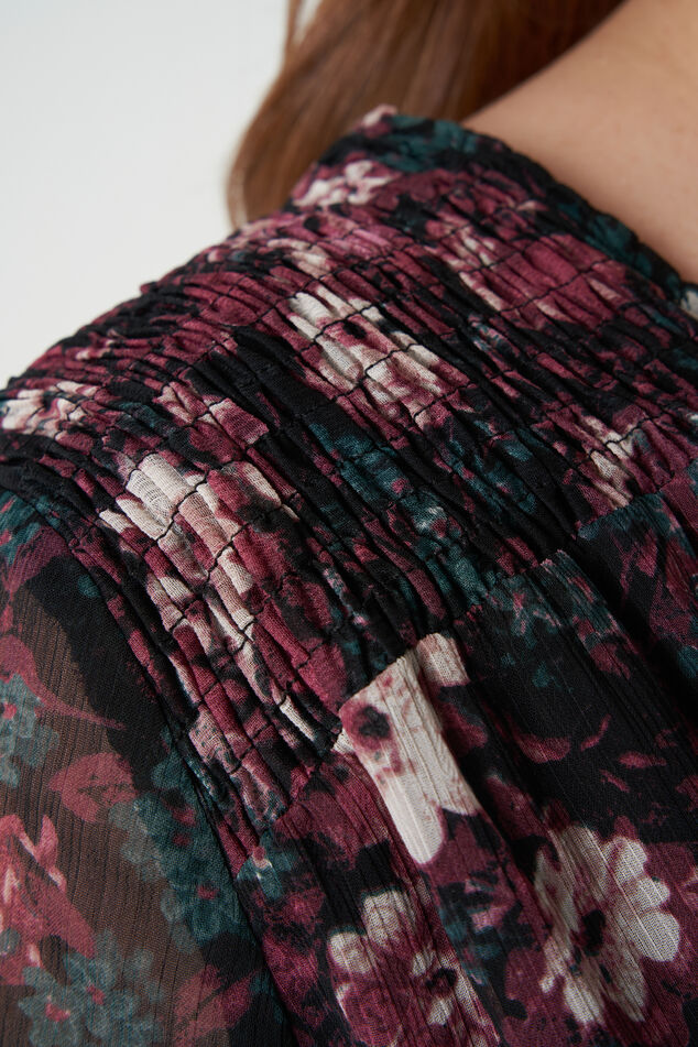 Vestido con estampado floral image number 5