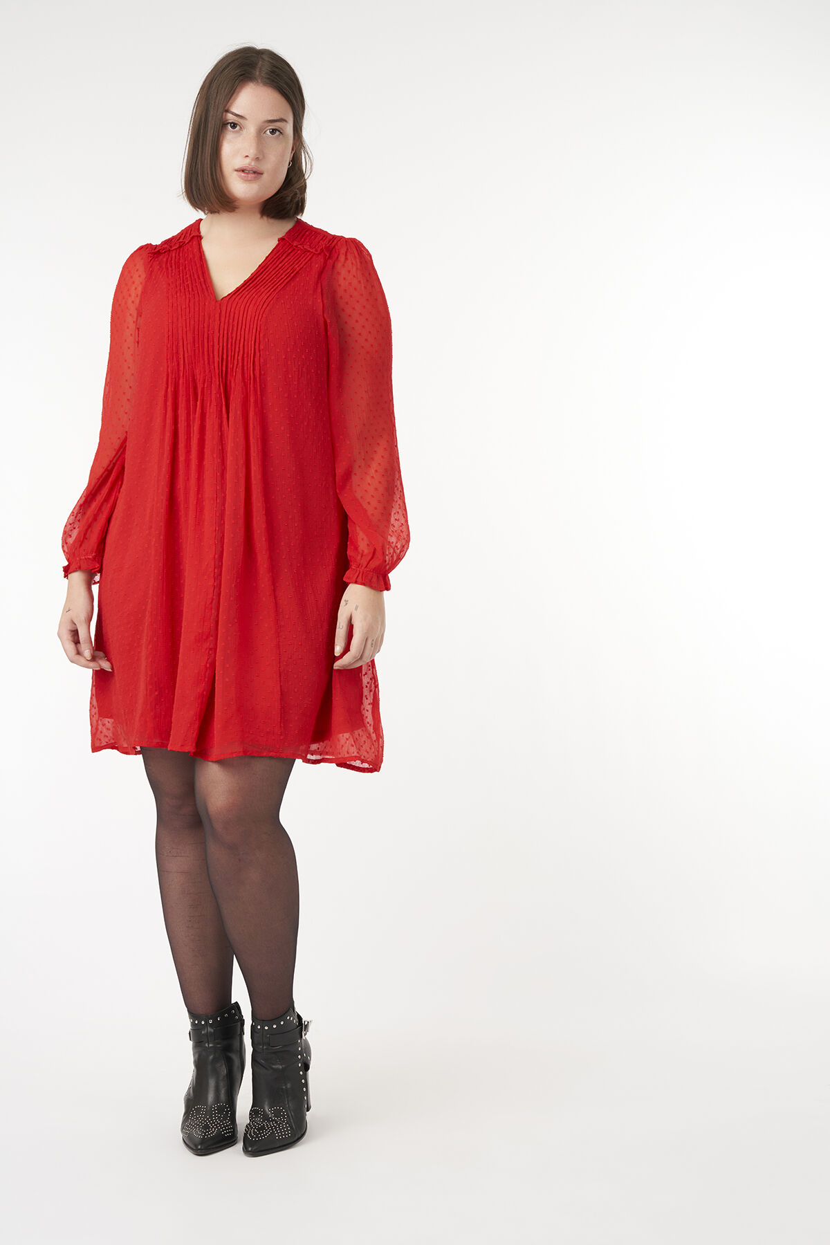 Vestido de gasa image number 6