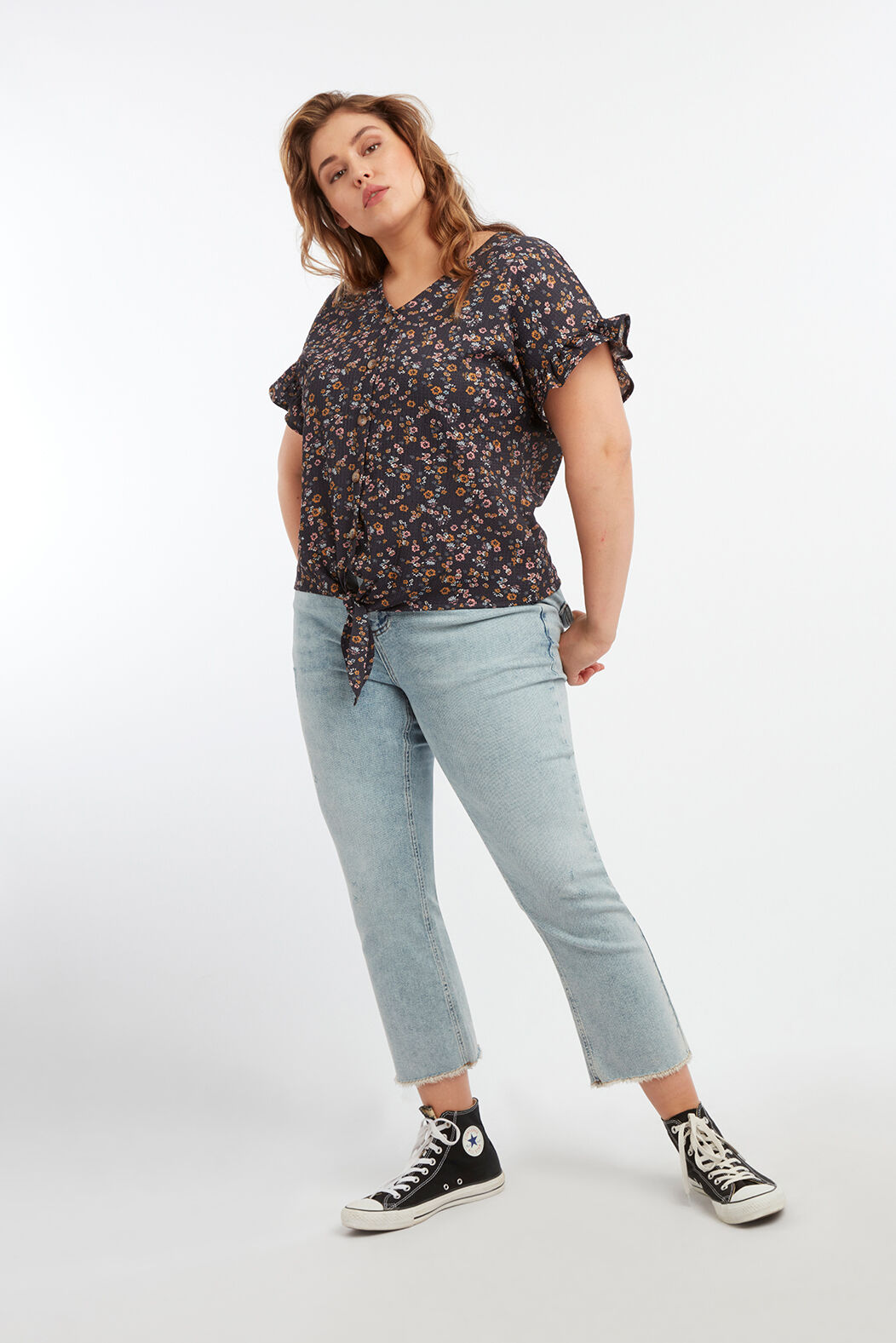 Vaqueros LILY de corte recto image number 4