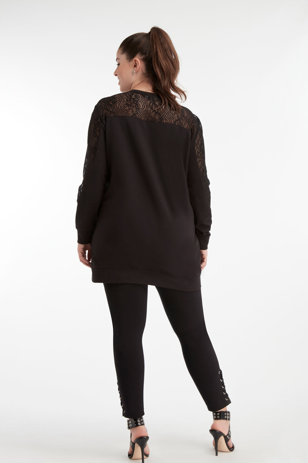 Leggings con cord&oacute;n image number 5