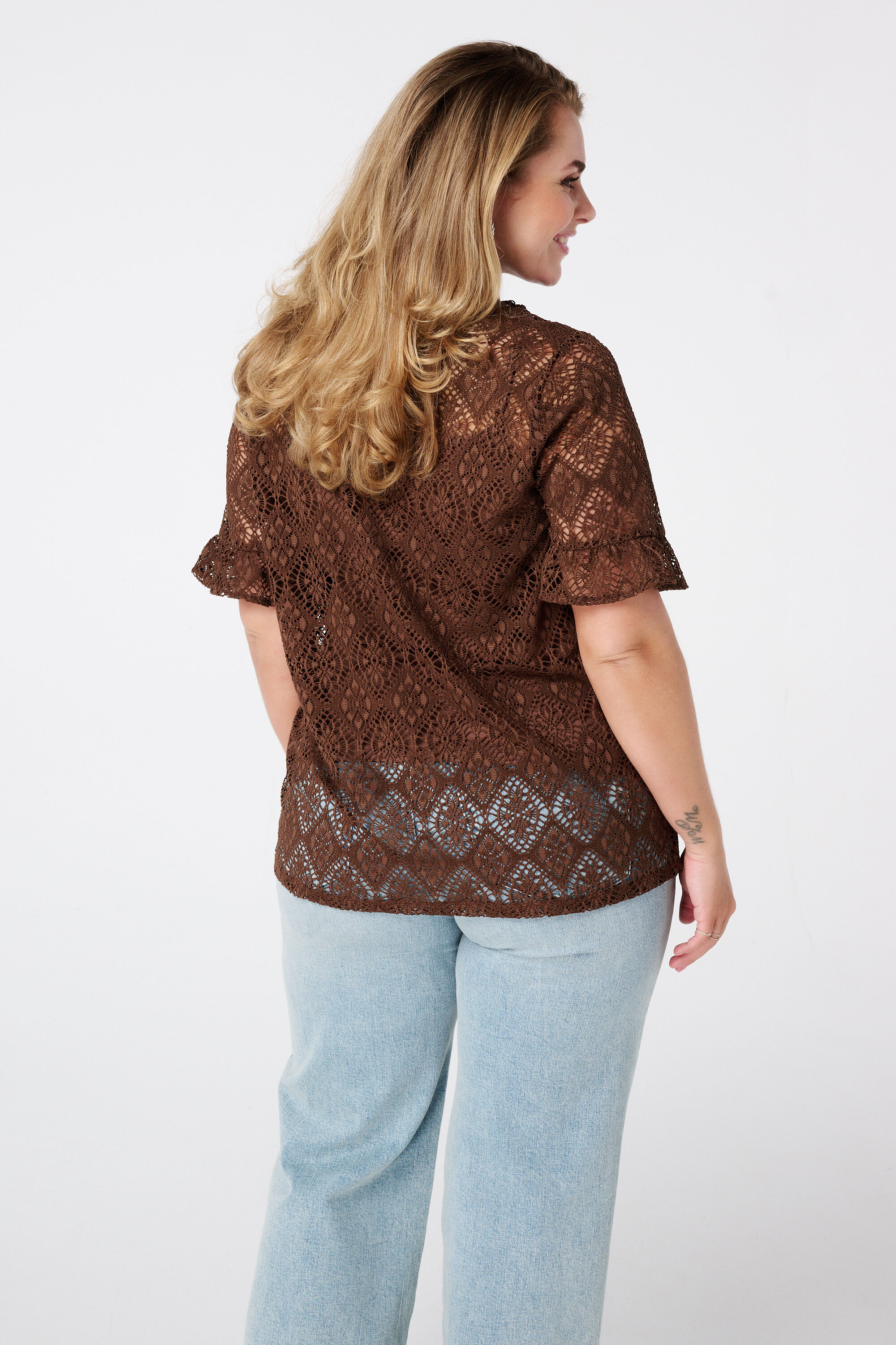 Top de encaje image number 3