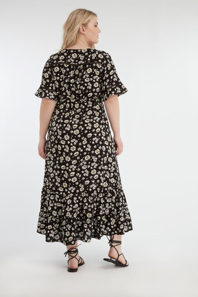 Vestido maxi de flores image number 5