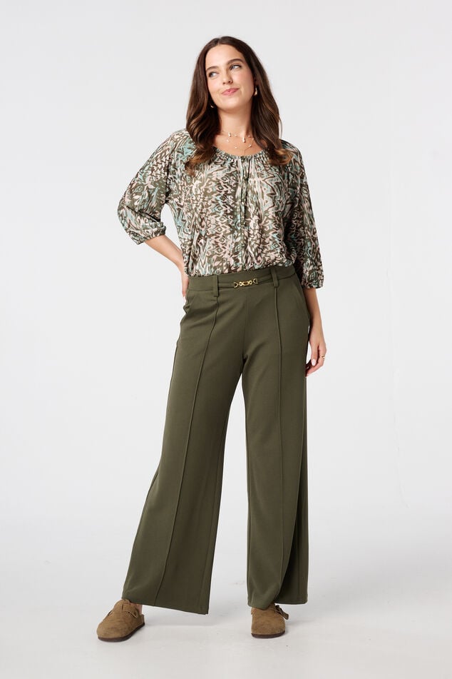 Blusa estampada image number 5