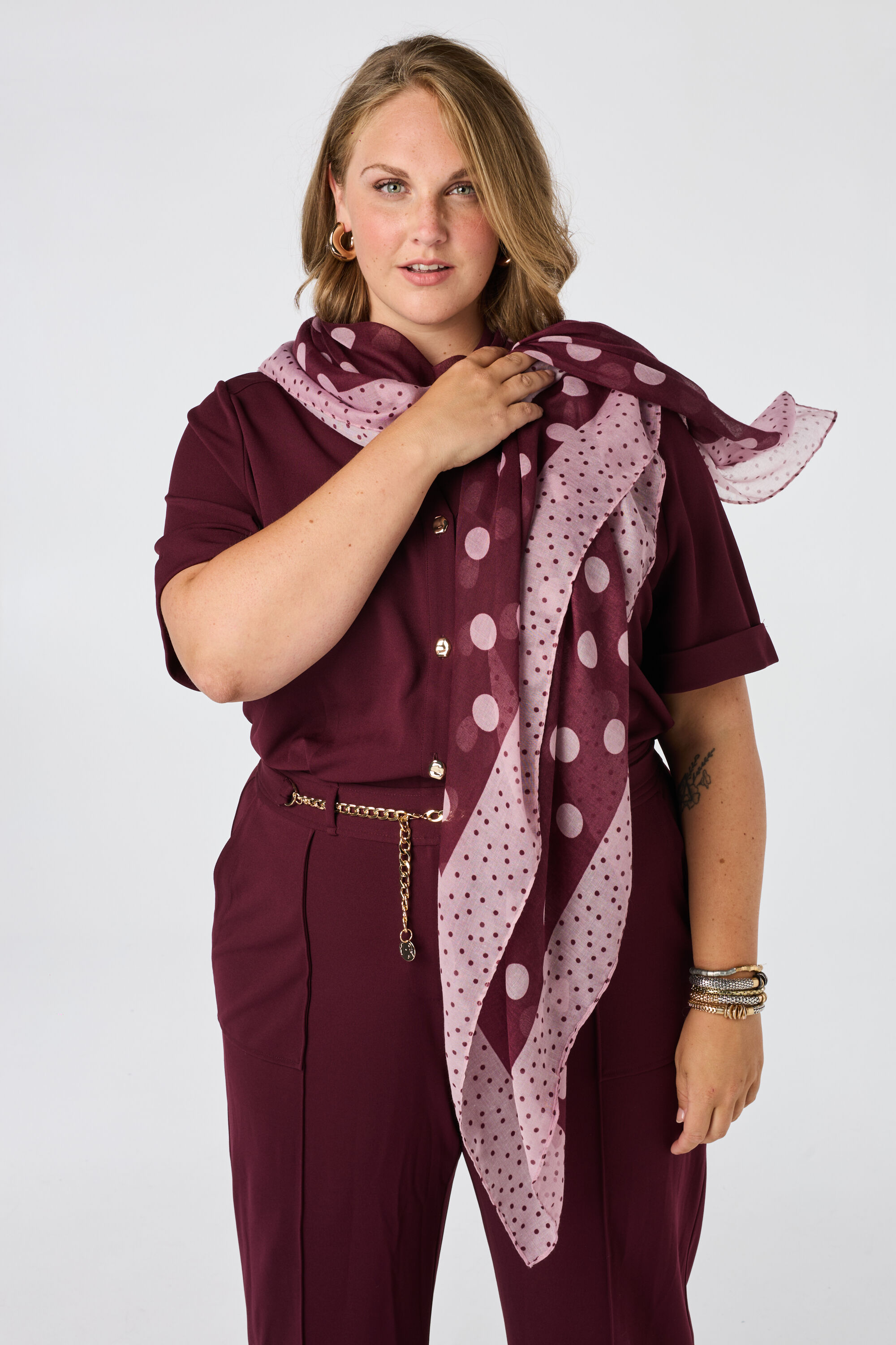 Bufanda con estampado