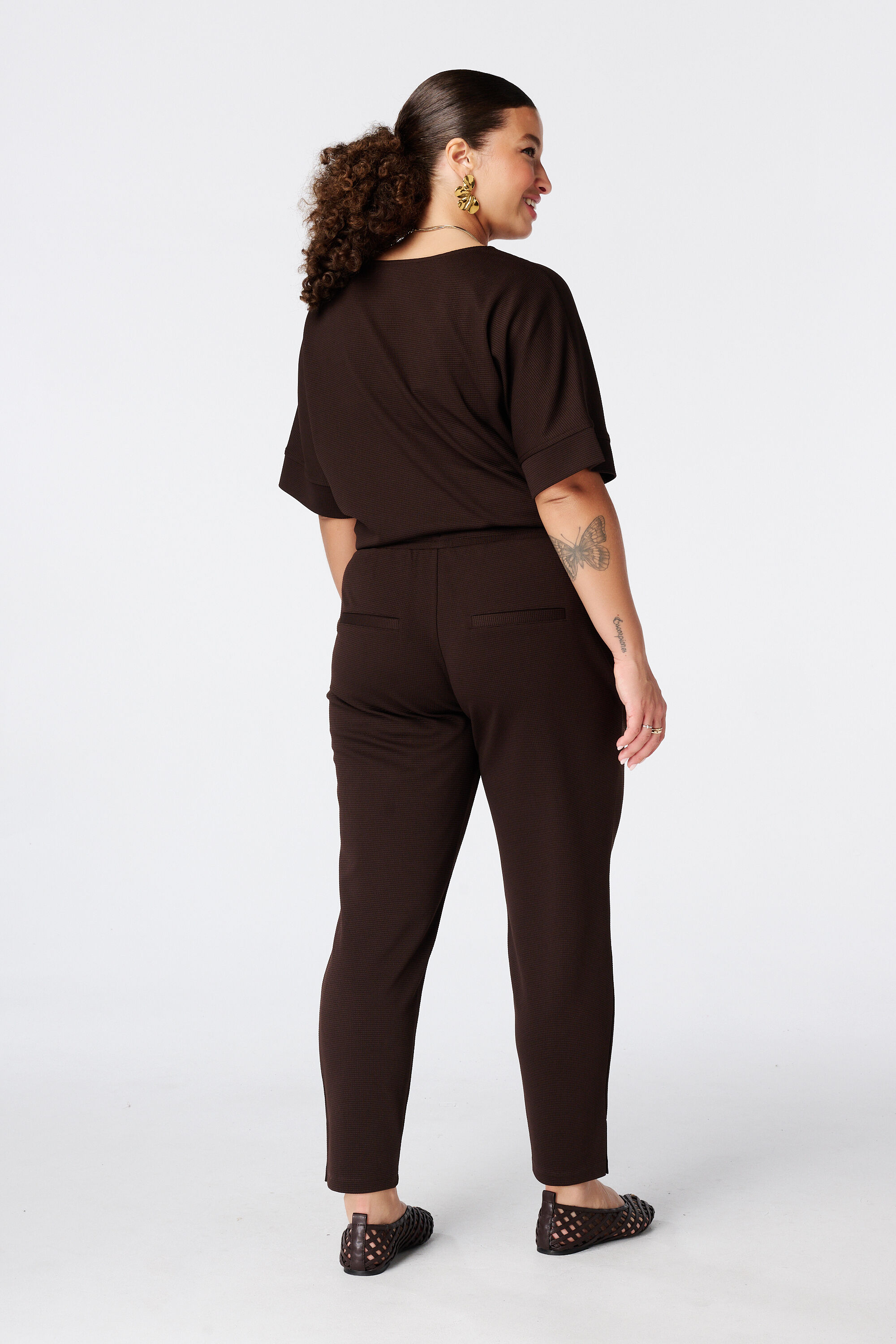 Pantalones con cord&oacute;n ajustable image number 3