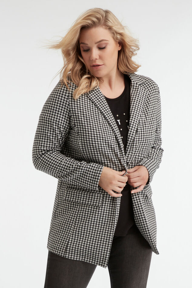 Blazer de pata de gallo image number 0