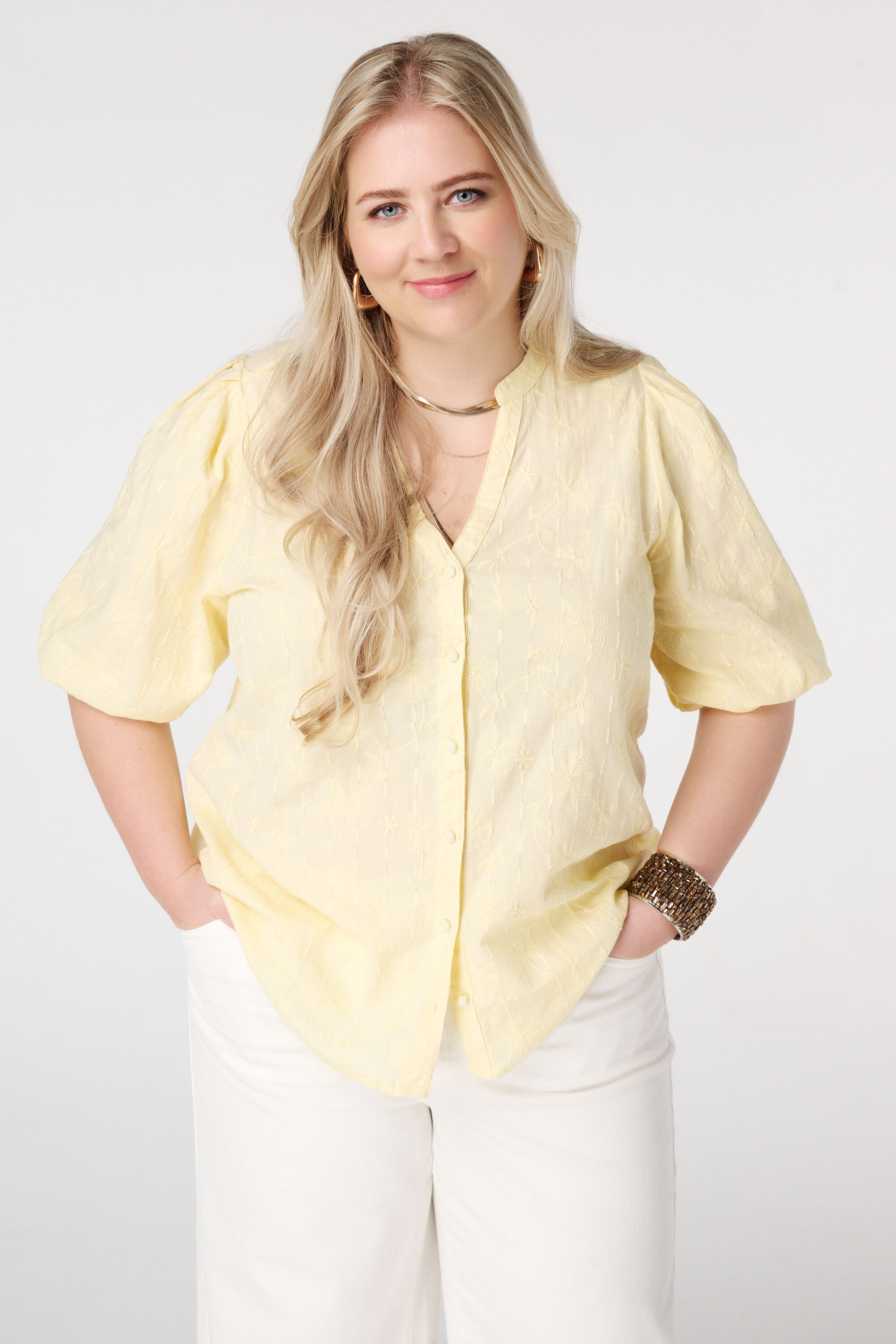 Blusa de manga corta