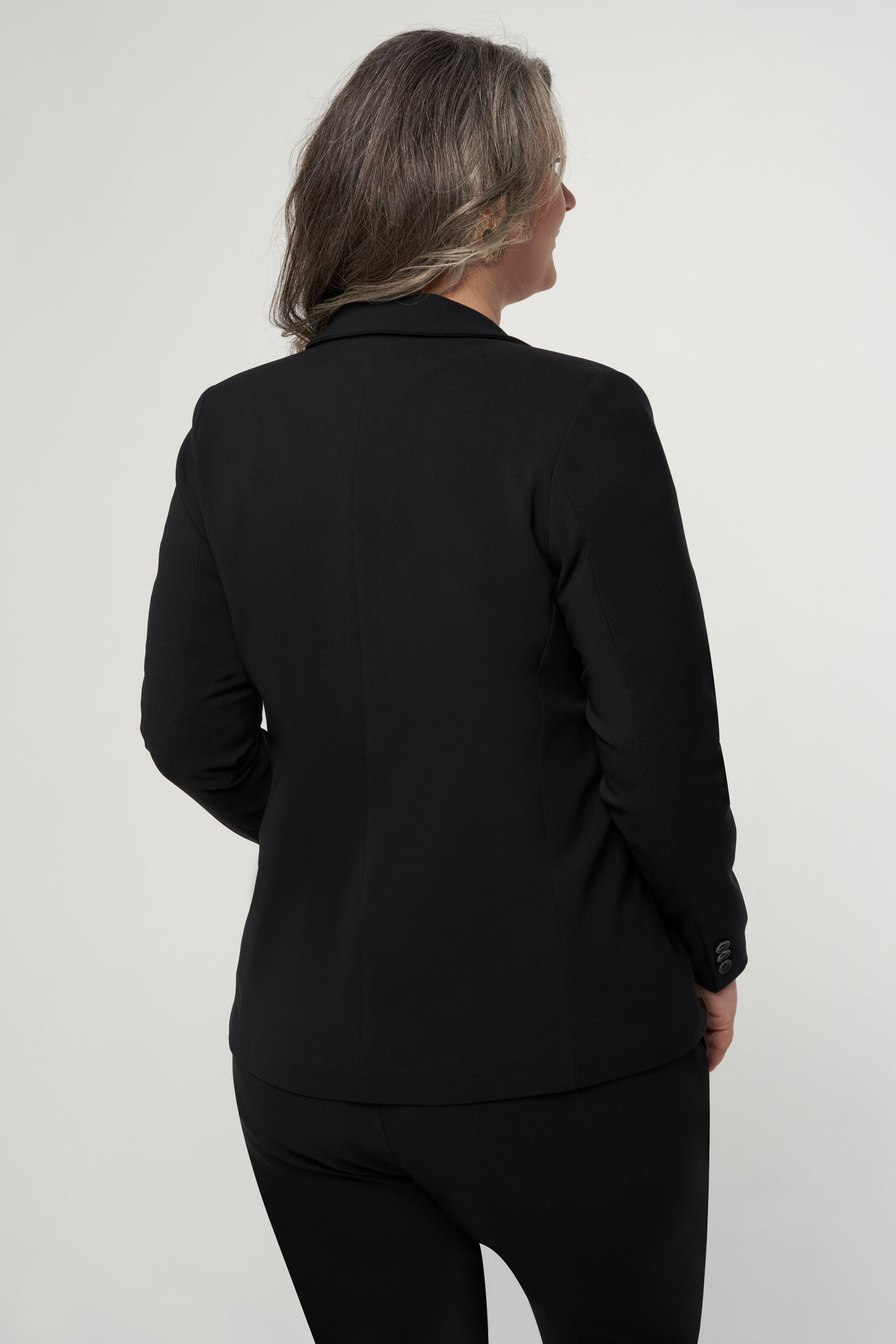 Blazer con cierre de bot&oacute;n image number 3