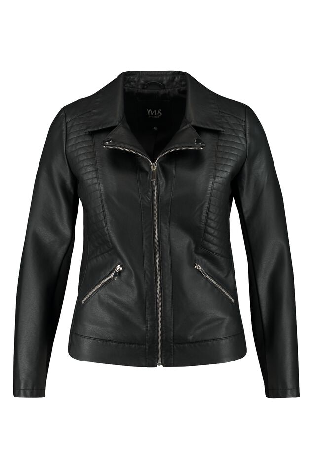 Chaqueta de cuero sintético  image number 0