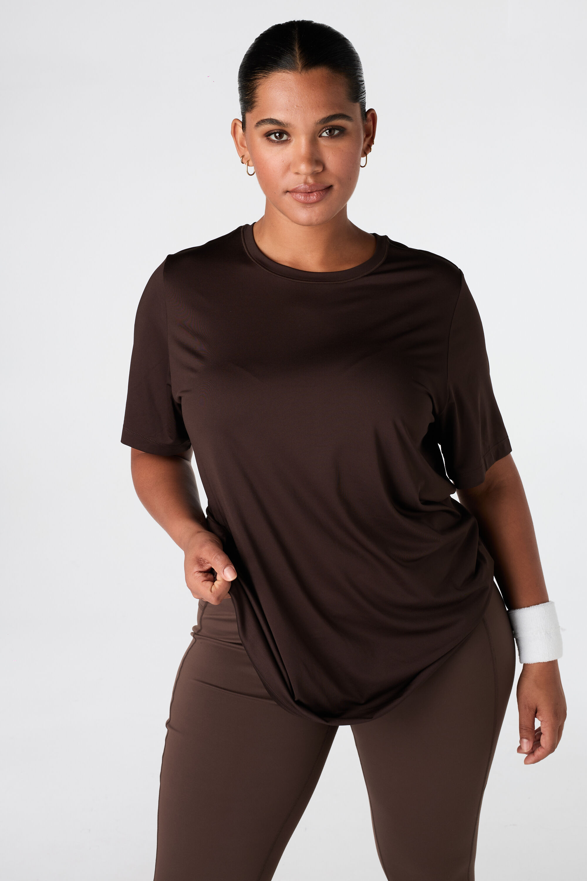 Camiseta deportiva larga