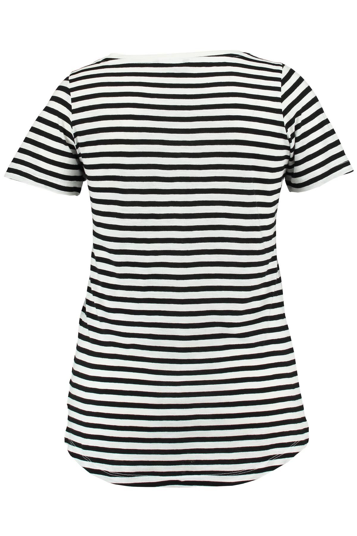 Camiseta larga estampada image number 2