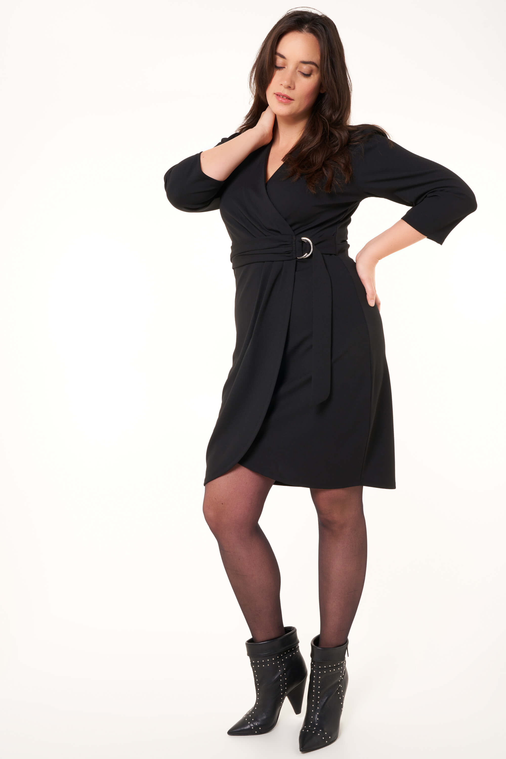 Vestido cruzado image number 5