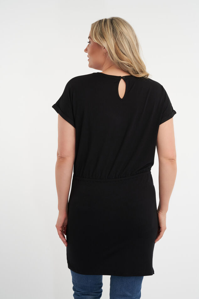 Túnica con un cinto decorativo para atar image number 3