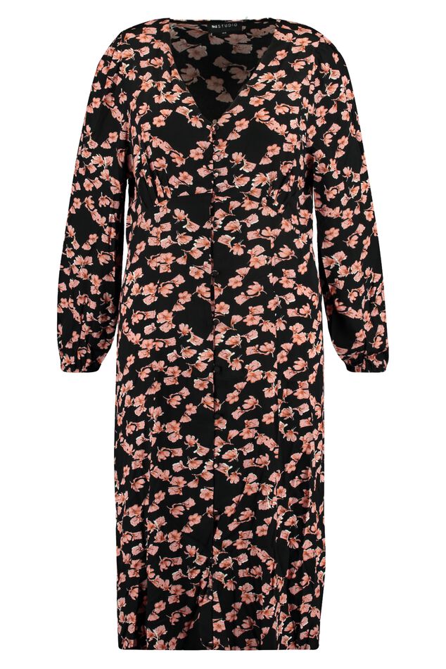 Vestido midi con estampado  image number 2